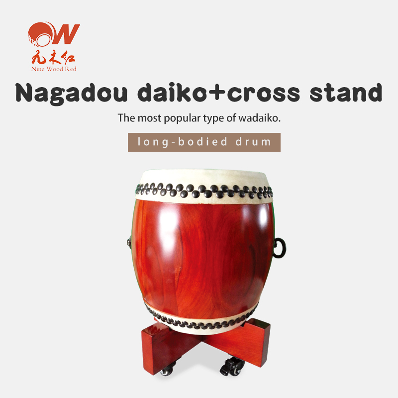 Naga drum + cross stand