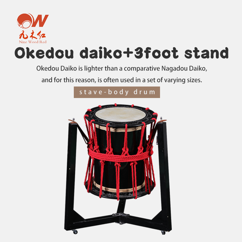 Okedou daiko+ 3 foot stand