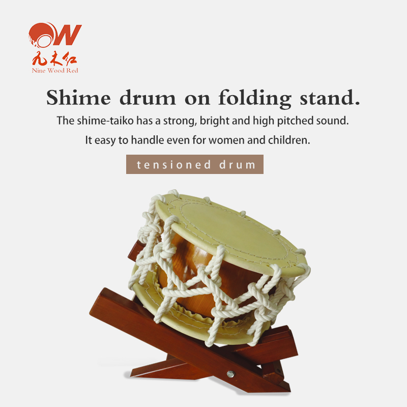 Shime drum + folding stand